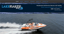 Desktop Screenshot of lakemarine.com